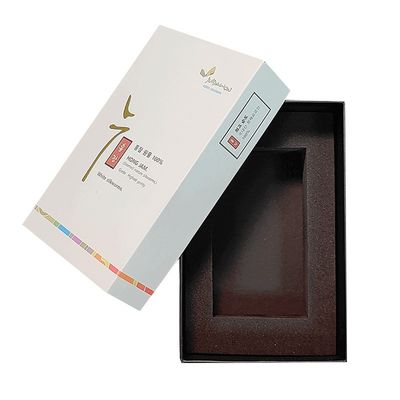Carton Noir Mat Luxe Emballage de miel Ensemble cadeau Taille personnalisée Crème Jar Magnétique Carton rigide
