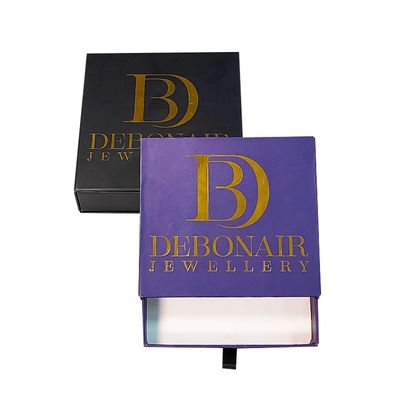 Boîte cadeau rigide en carton papier sur mesure pour l'emballage de bijoux et l'artisanat