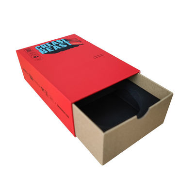 Carton de papier Kraft blanc personnalisé pour cadeaux de bijoux pour montres et boucles d'oreilles