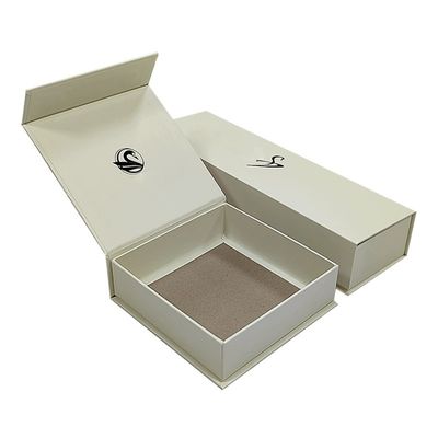 Boîte magnétique en forme de livre, en papier, en matériau, boîte d'emballage cadeau magnétique sur mesure pour bijoux