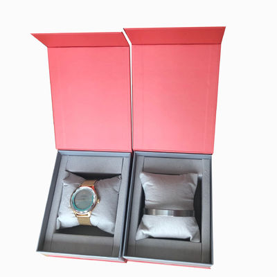 Boîte magnétique personnalisée pour bijoux bracelet emballage de montre recyclable et écologique