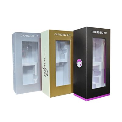 Boîte cadeau magnétique de luxe pour le chargeur de la banque d'énergie