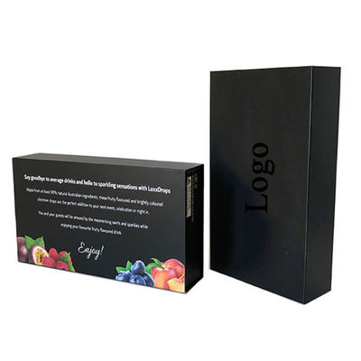 Recyclable personnalisé petit lot forme de livre parfum bouteille en verre emballages cadeaux cosmétiques