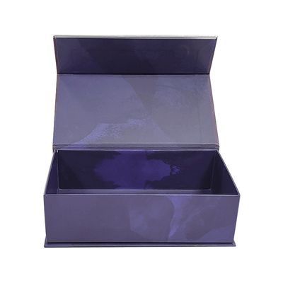Boîte cadeau à fermeture magnétique de luxe avec doublure en carton