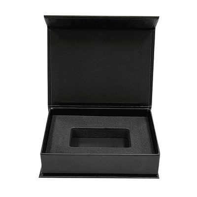 Exemple d'emballage en carton VIP pour affaires mat boîte en papier à fermeture magnétique pour cadre photo