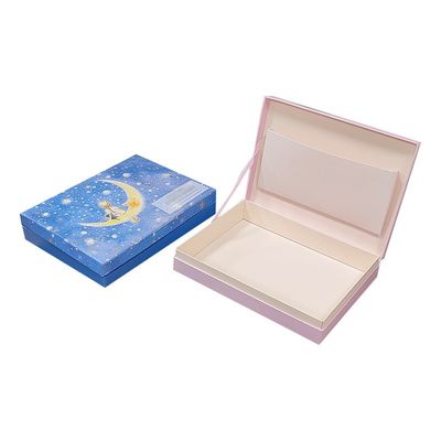 Boîte d'emballage de bijoux personnalisée en papier imprimé en couleur Boîte de carton recyclé