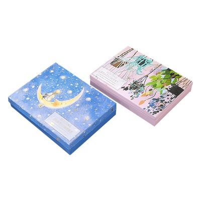 Boîte d'emballage de bijoux personnalisée en papier imprimé en couleur Boîte de carton recyclé