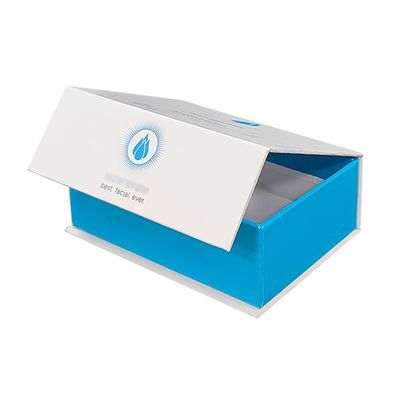 Boîte à volets personnalisée Amballage magnétique de luxe Produit de soins de la peau en mousse Boîte à aimants d'insertion