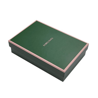 Des boîtes rigides de luxe avec couvercle et base