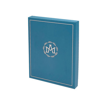 Logo propre Carton couvercle amovible 2 boîtes rigides personnalisées boîte d'emballage mince avec logo pour T-shirt vêtements