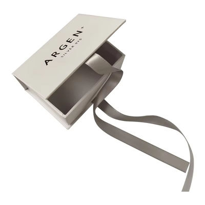 Collier personnalisé bijoux boîte en carton boîte cadeau de luxe emballage avec ruban boîte cadeau magnétique premium