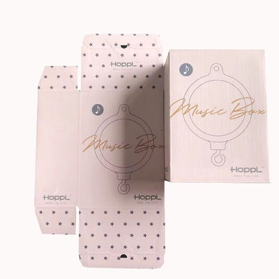 Impression professionnelle sur mesure emballage en carton couleur boîte ondulée boîte à flûte boîte à emballage tuck boîtes d'emballage pour emballage