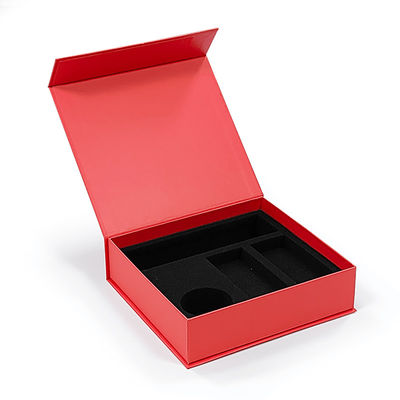 Emballage cadeau de luxe personnalisé boîte en papier rigide magnétique personnalisée avec volet magnétique