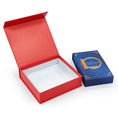 Emballage cadeau de luxe personnalisé boîte en papier rigide magnétique personnalisée avec volet magnétique
