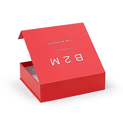 Emballage cadeau de luxe personnalisé boîte en papier rigide magnétique personnalisée avec volet magnétique