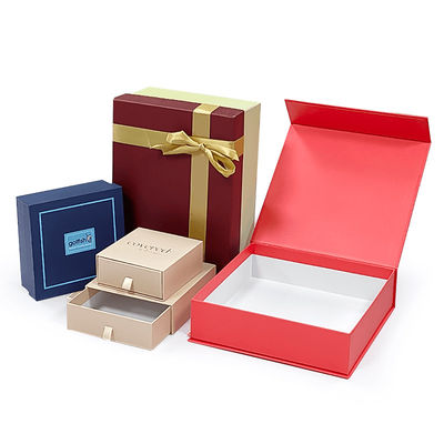 Emballage en carton rigide personnalisé Magnéte de luxe Boîte cadeau Votre propre logo Avec fermeture magnétique