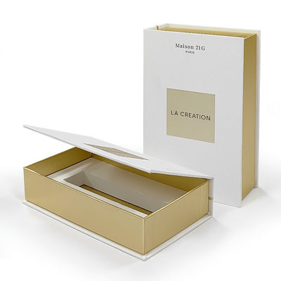 Emballage en papier de luxe sur mesure boîte cadeau à fermeture magnétique boîte magnétique en papier à logo sur mesure pour emballage de parfums cosmétiques