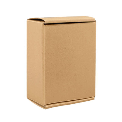 Logo personnalisé Imprimé Eco-friendly Livraison Brown Carton de papier Kraft Mailer Expédition Boîte aux lettres