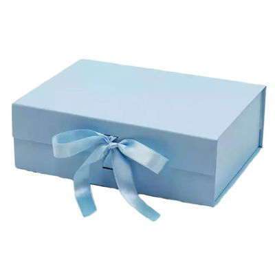 Taille de logo personnalisée Magnétique de luxe Flip Perruque Cosmétique Emballage Boîte cadeau Avec ruban Fermeture magnétique