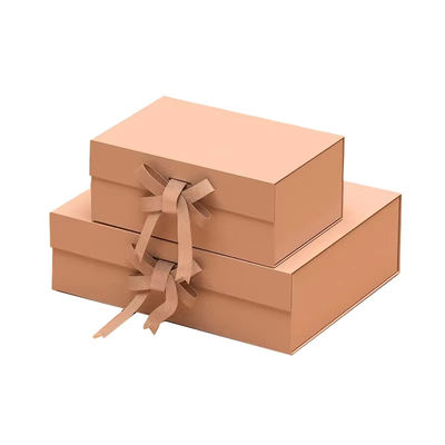 Taille de logo personnalisée Magnétique de luxe Flip Perruque Cosmétique Emballage Boîte cadeau Avec ruban Fermeture magnétique