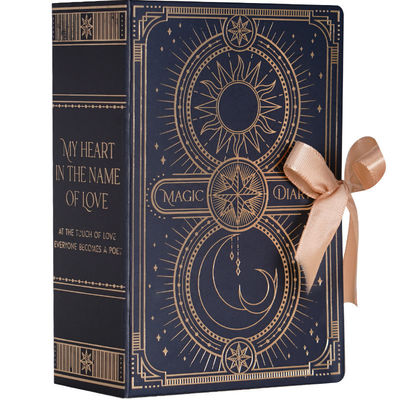 Boîte cadeau magnétique de luxe sur mesure boîte d'emballage de gâteau de fleurs de thé sur mesure avec emballage de logo
