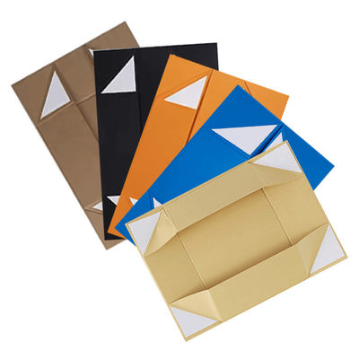 Boîte cadeau pliable à mesure personnalisée Boîte magnétique rigide plate