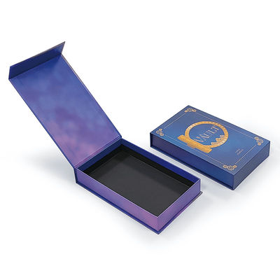 Boîte en papier à logo personnalisé de luxe Boîte cosmétique à fermeture magnétique Boîte d'emballage cadeau pour bijoux Autres produits de luxe Emballage