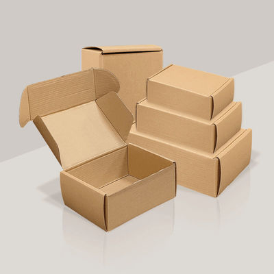 Emballage Conception personnalisée Carton ondulé en papier kraft Boîtes d'emballage