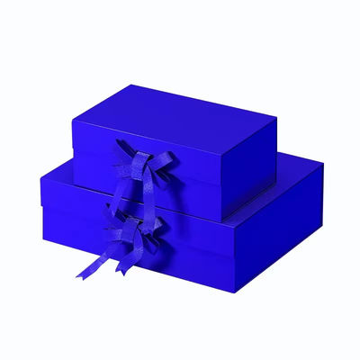 Logo personnalisé boîte en papier pliable recyclable boîte magnétique pour bijoux emballage cosmétique cadeau