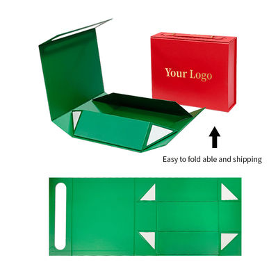 Boîte cadeau de mariage de luxe personnalisée avec boîtes de couvercle pliable pour le cadeau pour l'anniversaire de mariage