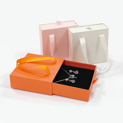 Boîte de papier en carton noir de luxe personnalisée Jeux de mode tiroir cadeau gilet boîte d'emballage avec votre propre logo