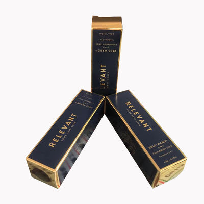 Logo écologique personnalisé Packaging cosmétique en papier de luxe Lipstick Lip Gloss Tube Lip Glaze Packaging Boîte cadeau