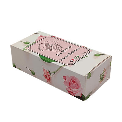 Imprimé sur mesure Parfum biodégradable beauté soins de la peau Cosmétiques Boîte d'emballage Boîte de papier en relief