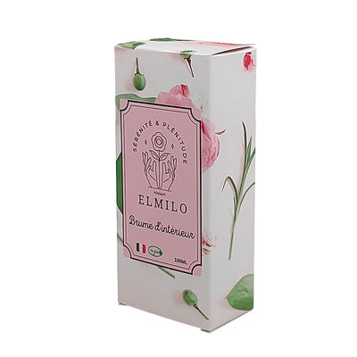 Imprimé sur mesure Parfum biodégradable beauté soins de la peau Cosmétiques Boîte d'emballage Boîte de papier en relief