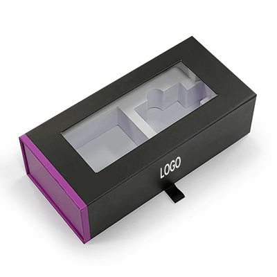 Logo personnalisé Luxe carton magnétique sans fil boîte d'emballage casque avec EVA Liner boîte d'emballage suspendue