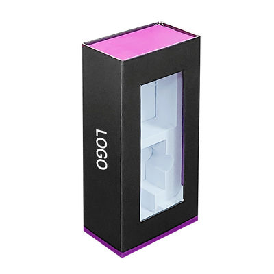 Logo personnalisé Luxe carton magnétique sans fil boîte d'emballage casque avec EVA Liner boîte d'emballage suspendue