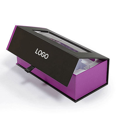Logo personnalisé Luxe carton magnétique sans fil boîte d'emballage casque avec EVA Liner boîte d'emballage suspendue