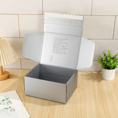 Boîtes d'emballage en carton pliable personnalisées Boîtes de courrier ondulées Kraft