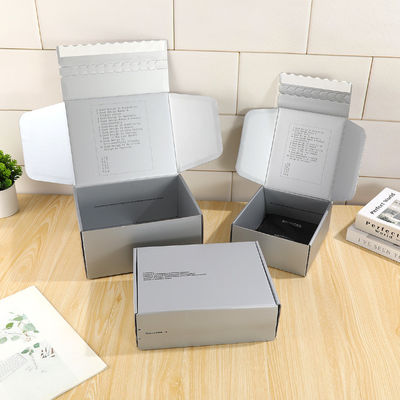 Boîtes d'emballage en carton pliable personnalisées Boîtes de courrier ondulées Kraft
