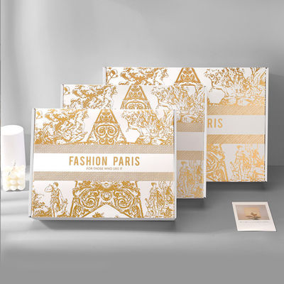 Coffret d'expédition rigide en carton ondulé, écologique et biodégradable