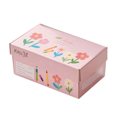 Boîtes à chaussures en carton ondulé sur mesure avec logo Emballage Boîtes d'expédition Finition de surface mate pour parapluie