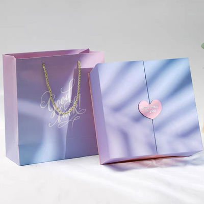 Coffret cadeau personnalisé pour parfum, montre et bague avec ouverture double porte et votre propre logo