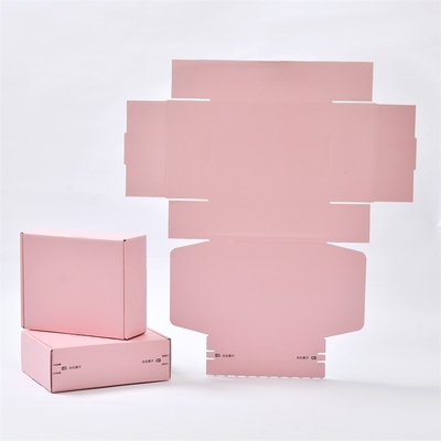 Boîte en carton ondulé imprimée en CMYK / PANTONE pour les soins de la peau