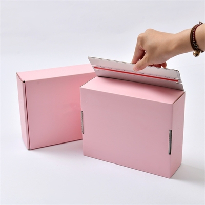 Boîte en carton ondulé imprimée en CMYK / PANTONE pour les soins de la peau