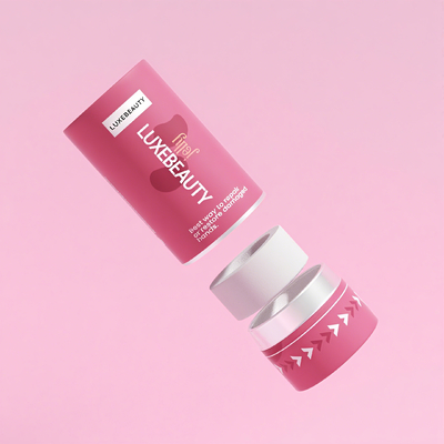 Boîte d'emballage de tubes en carton cylindrique en papier Eco-friendly Cosmétique pour les soins de la peau Boîte de tubes ronds pour les crèmes Lotions
