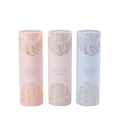 Boîtes tubulaires personnalisées haut de gamme pour parfums et soins de la peau - Emballage en tube de papier rond en carton recyclable avec impression de logo