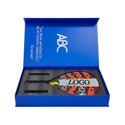 Boîte cadeau à fermeture magnétique en carton recyclable de taille personnalisée Boîte de présentation magnétique rigide en papier Emballage de luxe magnétique pliable pour articles de sport