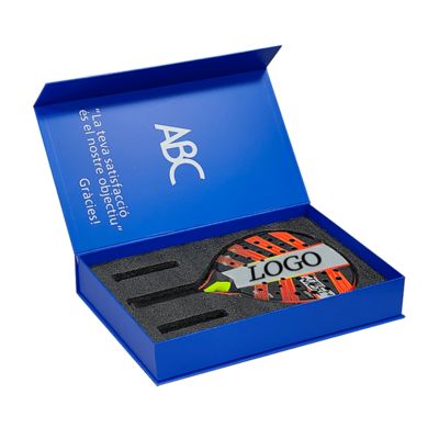 Boîte cadeau à fermeture magnétique en carton recyclable de taille personnalisée Boîte de présentation magnétique rigide en papier Emballage de luxe magnétique pliable pour articles de sport