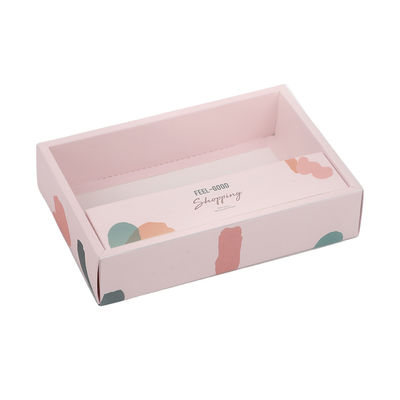 Boîte cadeau personnalisée de vêtements personnalisée de haute qualité pour chaussettes sous-vêtements accessoires de vêtements emballage design de manche avec fenêtre