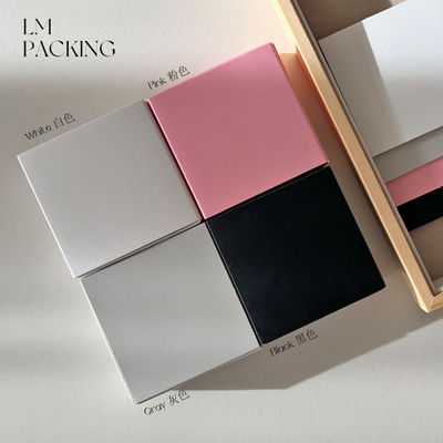 Boîte cadeau de bijoux de mariage de luxe avec logo personnalisé, tiroir de rangement pour bagues de mariée, boucles d'oreilles, colliers